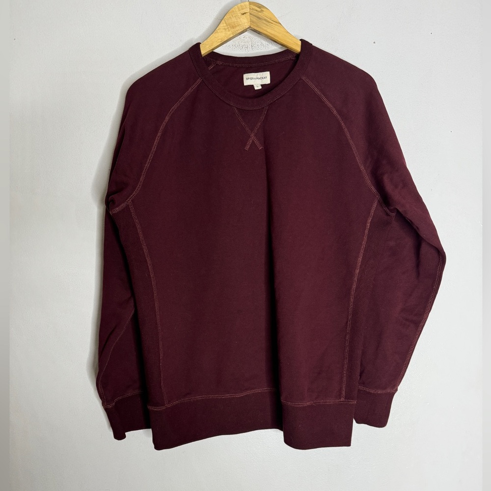 Men's Burgundy Sweatshirt